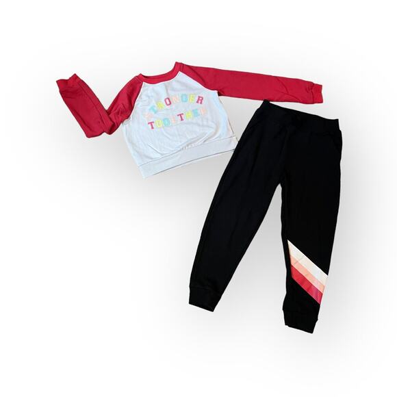 Janie & Jack American Girl Jogger Set - Picture 1 of 6